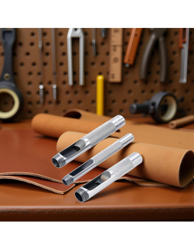 Juego de 3 Troqueles para Ojetes WaigN - Acero 0.64, 0.95, 1.27 cm