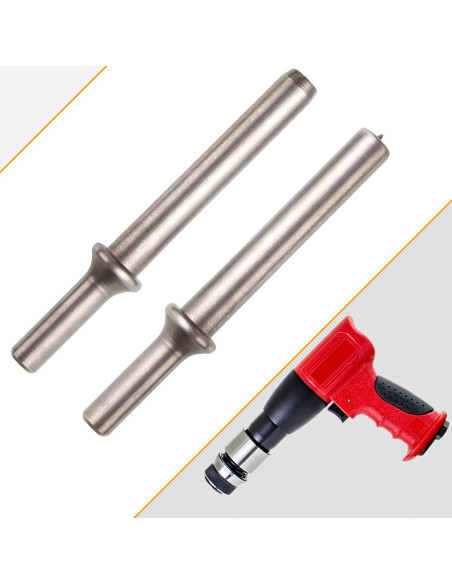 Juego de Remaches Neumático Abuff 2 Piezas 11.68 cm Acero