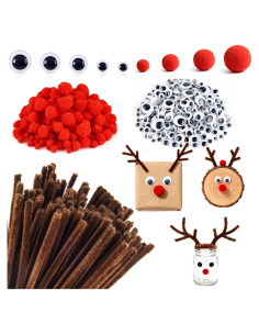 Juego de Manualidades de Navidad ASTARON 740 Pcs DIY Renos