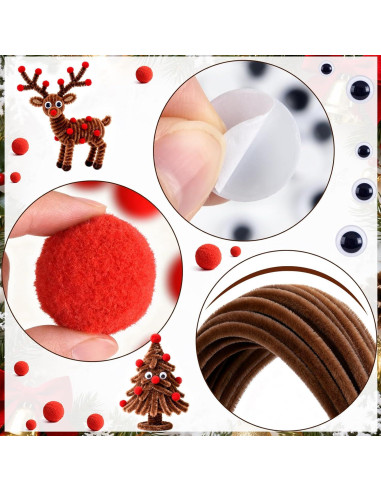 Juego de Manualidades de Navidad ASTARON 740 Pcs DIY Renos