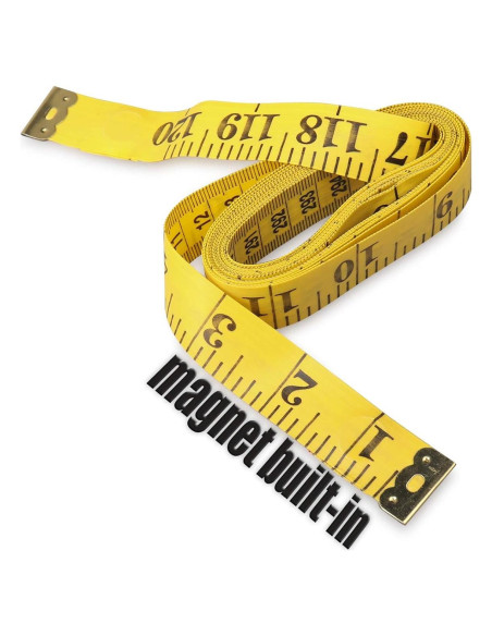 Cinta Métrica Magnética Flexible EHDIS 3m para Costura