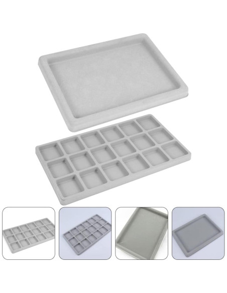 Tablero de Perlas Healifty 2 Piezas 35x20cm y 26x20cm