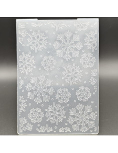 Carpeta de Embossing A6 Guanyu Copos de Nieve 10.5x14.8 cm 2