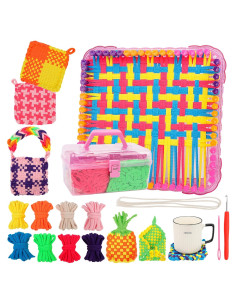 Kit de Telar de Tejer ZMMB para Niños y Adultos - Manualidades Creativas