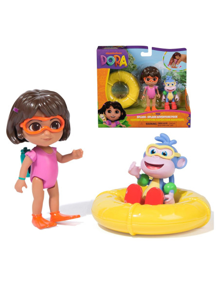 Paquete de Aventura Splash-Splash Dora y Boots - Juguetes 3+