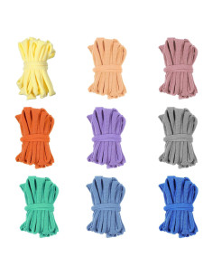 XLIUAX 180 Anillos de Telar de Poliester para Potholders