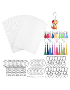 Set de Hojas de Plástico Encogible Auroray 95 Pcs Manualidades