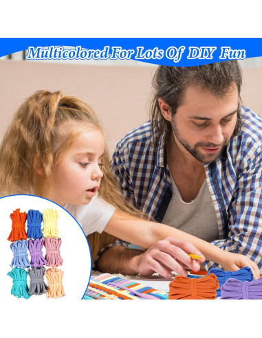 XLIUAX 180 Anillos de Telar de Poliester para Potholders