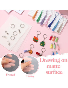 Set de Hojas de Plástico Encogible Auroray 95 Pcs Manualidades 2