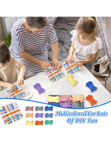 XLIUAX 180 Anillos de Telar de Poliester para Potholders