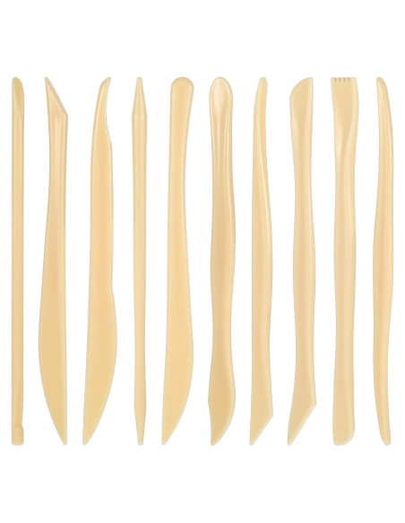 Kit de Herramientas de Escultura de Arcilla AOZUO - 10 Piezas