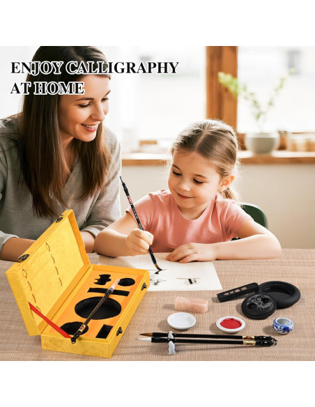 Juego de Caligrafía China I-MART para Principiantes - 10 Piezas