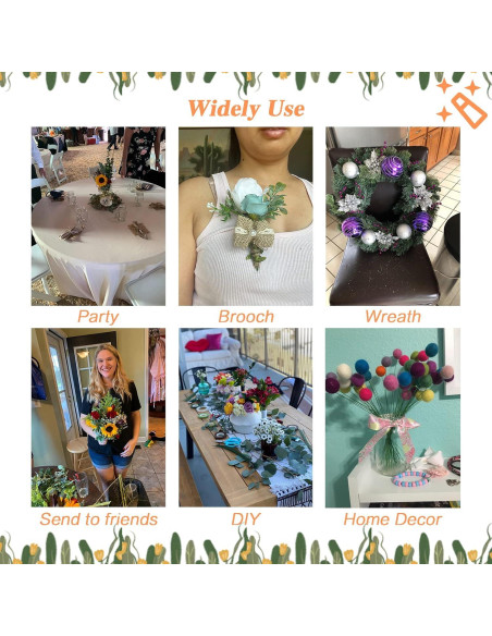 200 Alambres Florales Verdes 40.64 cm 22 Gauge Hamiggaa