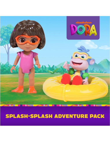 Paquete de Aventura Splash-Splash Dora y Boots - Juguetes 3+