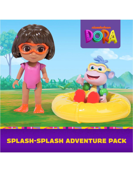 Paquete de Aventura Splash-Splash Dora y Boots - Juguetes 3+