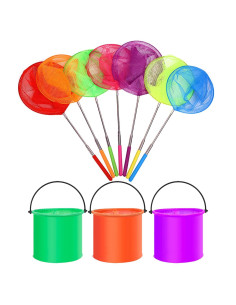 Kit de Redes de Mariposa Telescópicas JIUDUOYUAN 10 Pcs