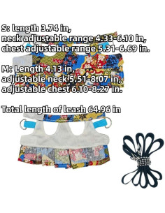 Juego de Arnés y Correa para Pequeños Animales Copfeu Mediano 2