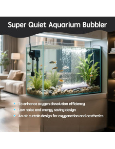 Difusor de burbujas nano HSIFMATE 150mm para acuario 2