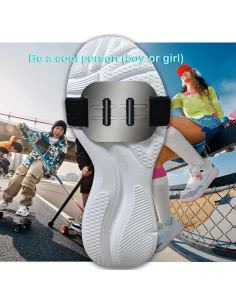 Pad de Chispas TUOBITUO para Patineta y Bicicleta, Negro 2