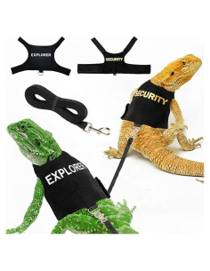 Conjunto Arnés y Correa Ajustable TRECKPET para Dragón Barbudo