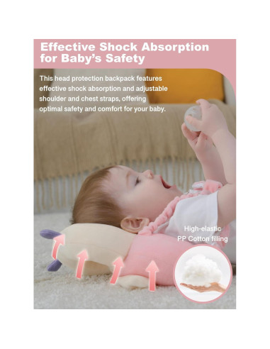 Mochila Protectora para Bebés Elfo - Seguridad Ajustable 0-3 Años
