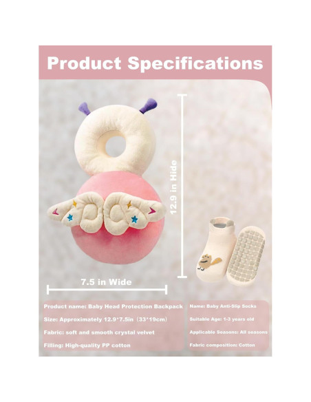 Mochila Protectora para Bebés Elfo - Seguridad Ajustable 0-3 Años