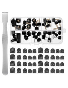 Kit de Reparación de Tacones Altos Tucnoeu - 20 Pares de Tapas
