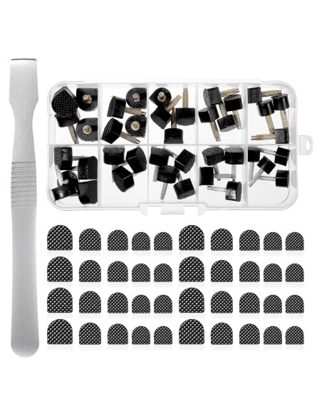 Kit de Reparación de Tacones Altos Tucnoeu - 20 Pares de Tapas