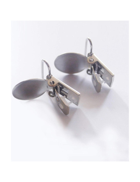 21 Clips de Chupete Redondos de Metal Sutoyuen 3.6cm