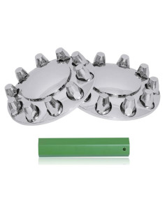Cubiertas de Eje de Rueda KASONG ABS Cromado 20-24.5"