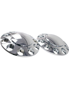 Cubiertas de Eje de Rueda KASONG ABS Cromado 20-24.5" 2