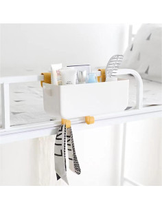 Caddy Colgante de Cama MEVOPHEE Blanco 30.5x11.9 cm Almacenamiento 2
