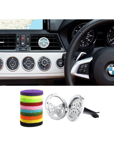 Difusor de Aceite Esencial para Auto AZNECK Mariposa 30mm