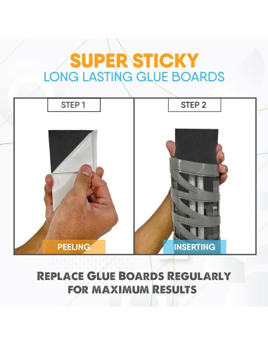 Tableros de Pegamento Gardner FlyWeb Classic - 10 Unidades