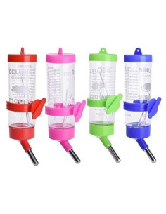 Botella de Agua Hypeety 250ML para Hámster y Cobayo Sin Goteo