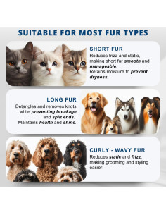 Cepillo Autolimpiante para Mascotas ENUKYCOM - Iones Negativos 2