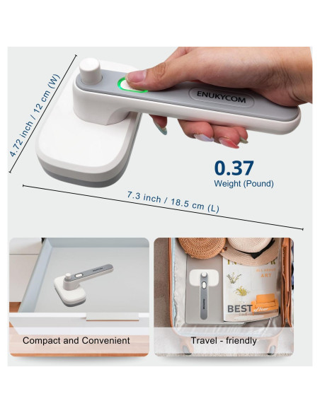Cepillo Autolimpiante para Mascotas ENUKYCOM - Iones Negativos
