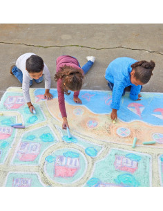 Paquete de Tiza ALCALDE Colorations 126 Piezas Variadas 2