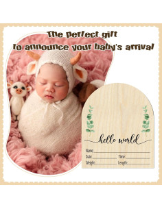 Cartel de Anuncio de Nacimiento Personalizado Mayyi BAS 02 2