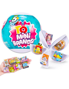 Zuru 5 Sorpresa Mini Juguetes Coleccionables con Pegatinas 2