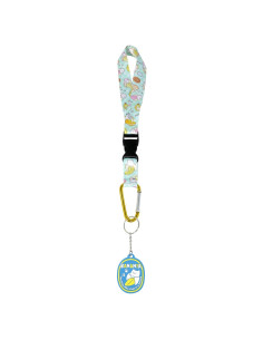 Lanyard de Muñeca Just Funky Bananya 23cm con Llavero