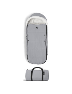 Saco de Dormir Babyzen YOYO - Forro Polar y Sherpa, Piedra
