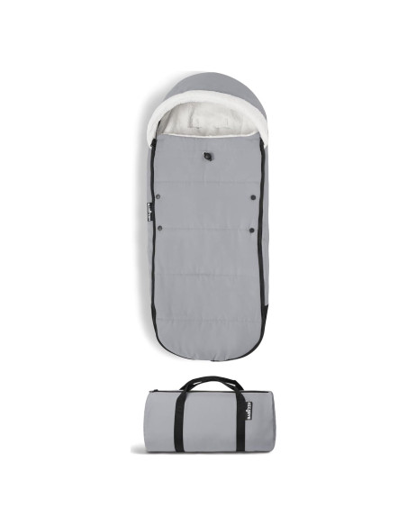Saco de Dormir Babyzen YOYO - Forro Polar y Sherpa, Piedra