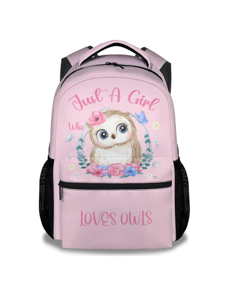 Mochila UNIKITTY Rosa 40.6 cm con Correas Ajustables