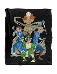 Manta de Microfibra LOGOVISION Avatar La Última Airbender 127x152 cm 2