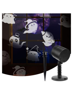 Proyector de Luces de Halloween JoyHue, Fantasmas Rotativos LED