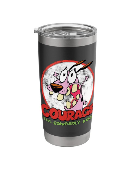 Vaso Térmico Acero Inoxidable Coraje el Perro Cobarde 591ml