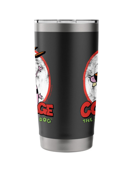 Vaso Térmico Acero Inoxidable Coraje el Perro Cobarde 591ml