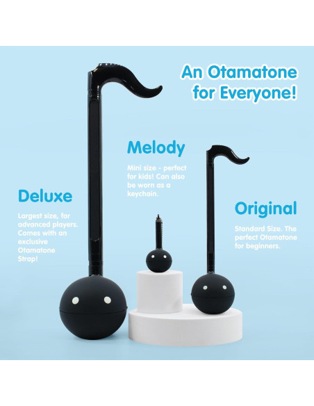 Otamatone Melody Maywa Denki - Juguete musical mini negro