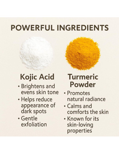 Jabón Kojic de Papaya y Zanahoria 100g - Aclara y Hidrata